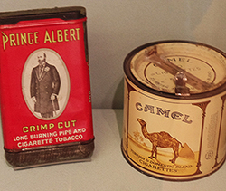 Early cigarette display