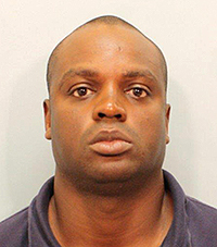 This undated photo provided by the Harris County Sheriff’s Office on Saturday, Aug. 29, 2015 shows Shannon J. Miles. Prosecutors in Texas are charging the 30-year-old man with capital murder in the killing of Darren Goforth, a sheriff’s deputy who was gunned down from behind while filling up his patrol car at a suburban Houston gas station.  (Harris County Sheriff’s Office via AP)