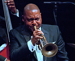 Wynton Marsalis performs with his original Septet (Photo by Bill Z. Foster)