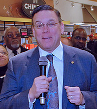 Brown Family Shop Rite Owner/CEO   (Photo: Bill Z. Foster)
