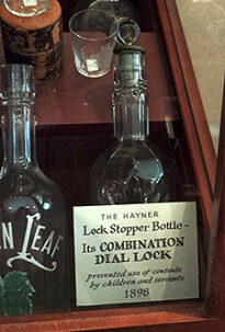 Combination lock bottle