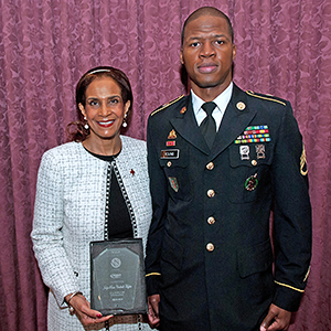RETIRED JUDGE, CEO OF AMERICAN RED CROSS Renee’ Cardwell Hughes (Photo by Bill Z. Foster)