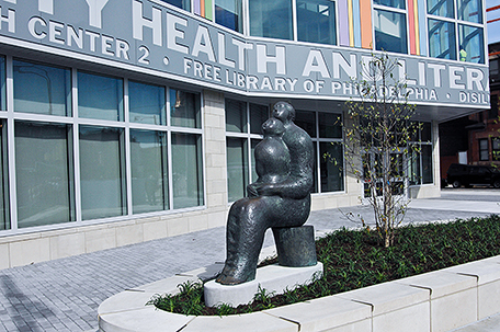 South Philadelphia Community Health and Literacy Center (outside)  (Photo by Bill Z. Foster)