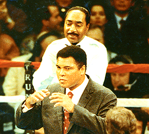 Pennsylvania Boxing Commissioner Rudy Battle with Ali (Photo Courtesy: Rudy Battle)