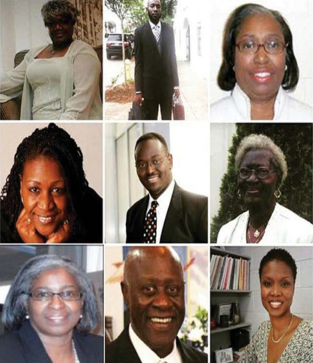 Victims of Emanuel AME Church in Charleston, SC