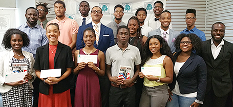The lucky recipients of the Beech Corporation’s scholarship program.