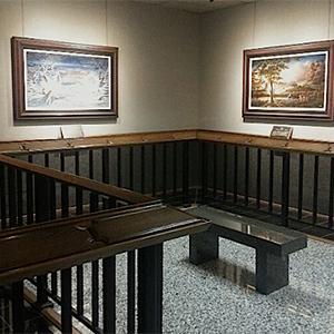 Redlin Art Gallery interior