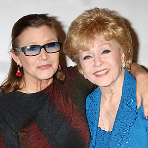 Carrie Fisher and Debbie Reynolds