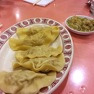 David’s Mai Lai Wah and their dumplings with ginger sauce.