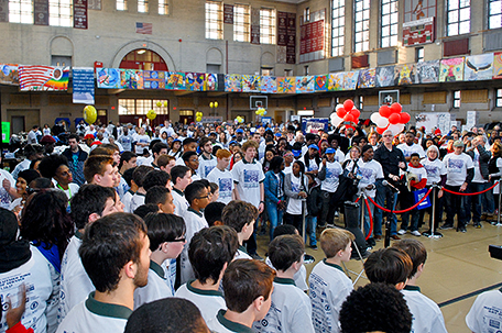 Scenes from the 22nd annual MLK Day of Service at Girard College