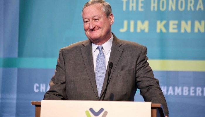 Mayor Jim Kenney speaks at the annual North Broad Renaissance (NBR) Mayoral Luncheon.