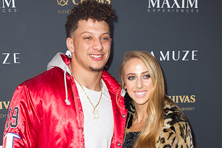 Patrick Mahomes and Brittany Mathews announced on Social Media that their wedding  date and location is set - The Philadelphia Sunday Sun